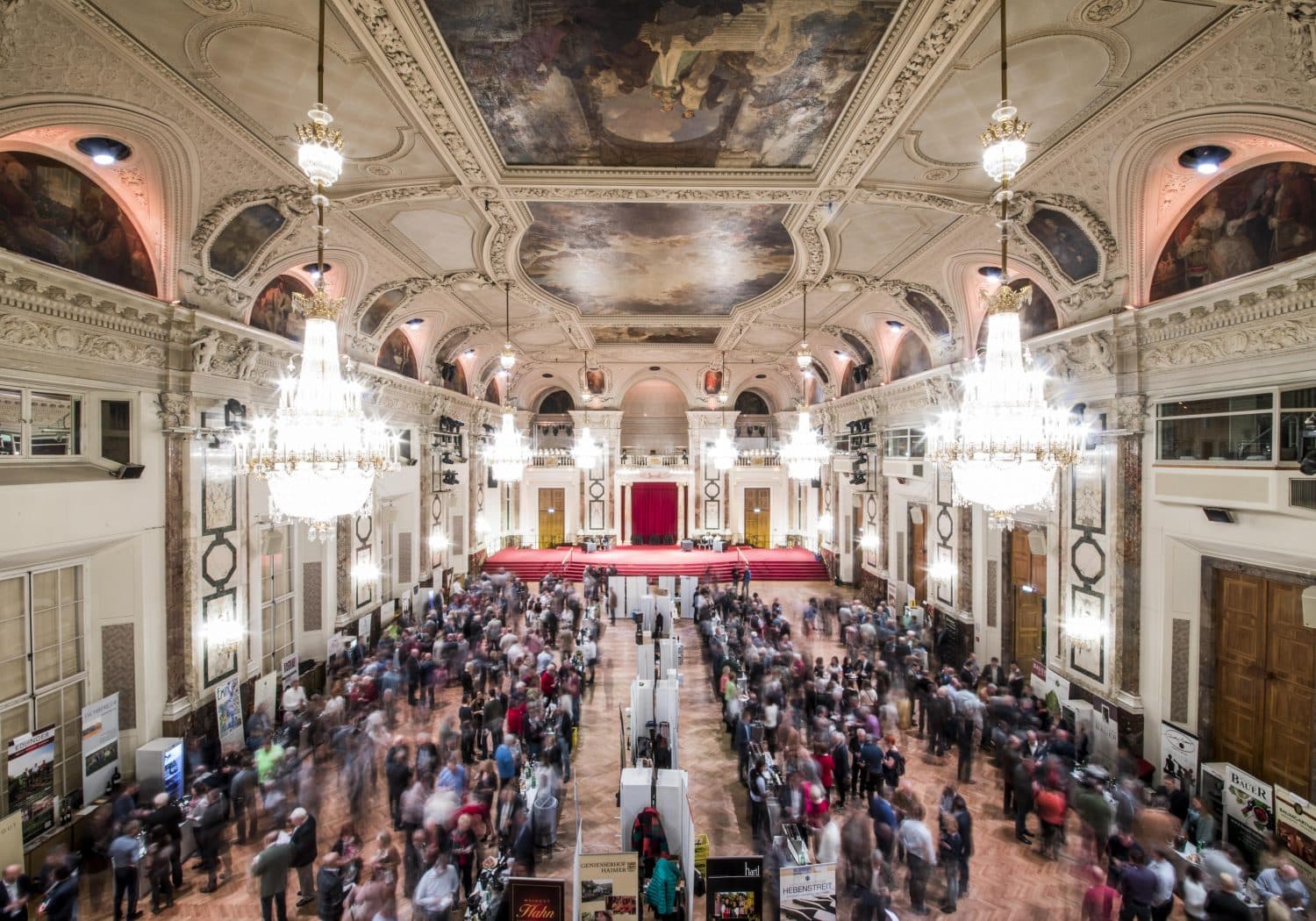 Festsaal in der Wiener Hofburg